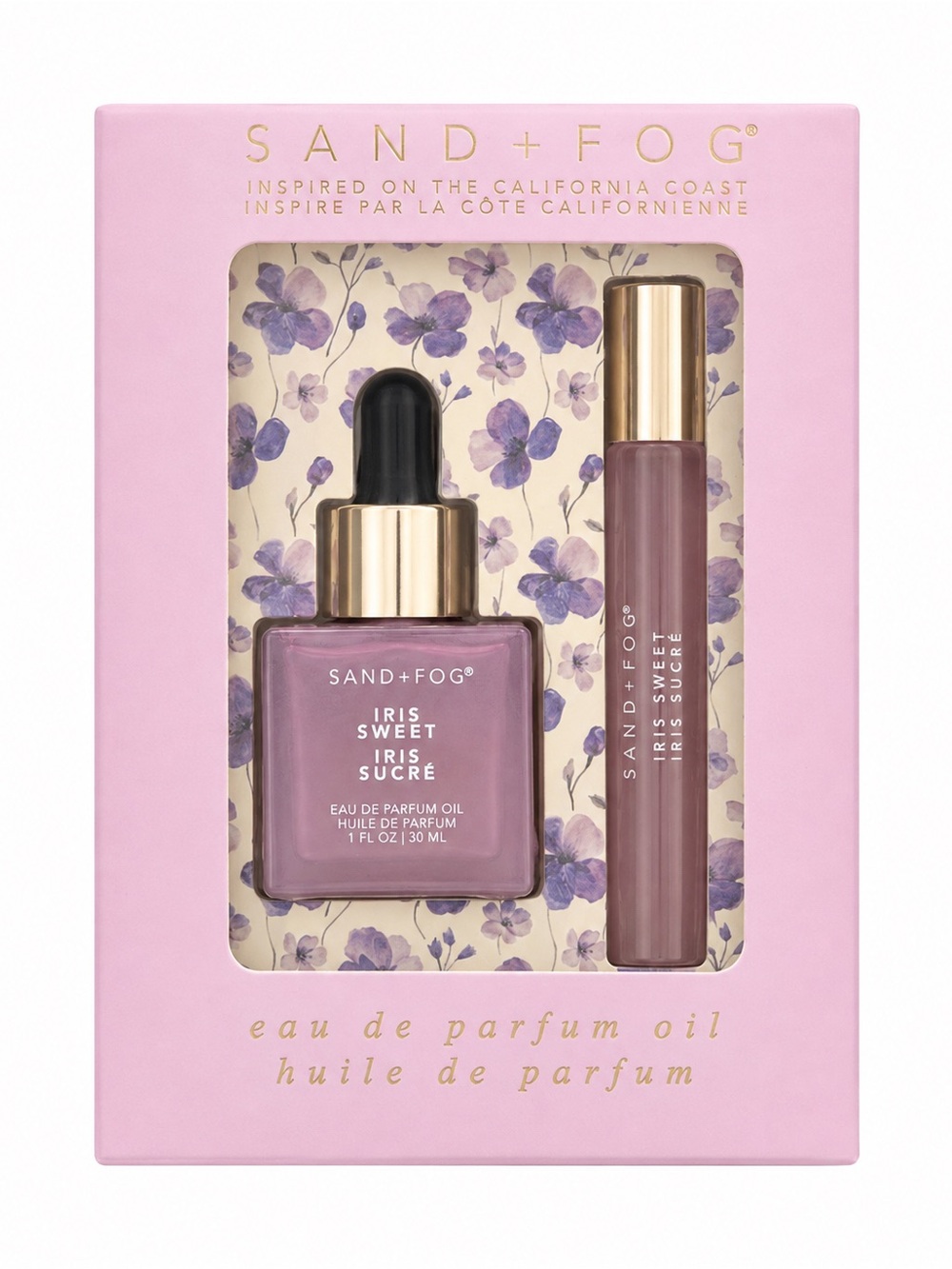 Iris Sweet Eau de Parfum Oil Set - Sand & Fog